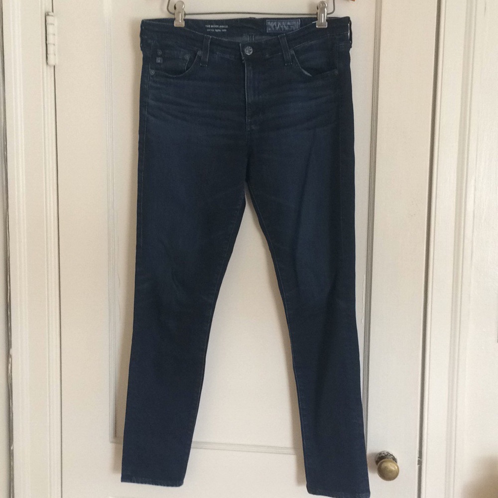 AG The Middi Ankle mid rise jeans